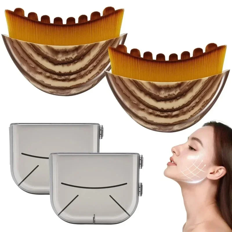 Lymphatic drainage brush