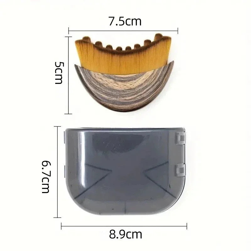 Lymphatic drainage brush